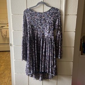 American Rag Floral Bell Sleeve Dress